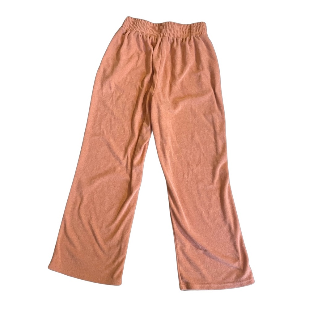 MISSPOSH Orange Pants - Terry Cloth Style - Size Large